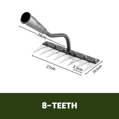Luxora Versatile Handle Rakes For Lawn with Custom Heads