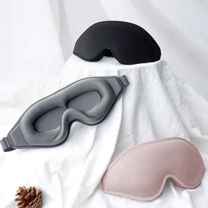 RoyaleGlow 3D Sleep Mask Made Of Memory Foam For Comfort