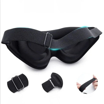 RoyaleGlow 3D Sleep Mask Made Of Memory Foam For Comfort