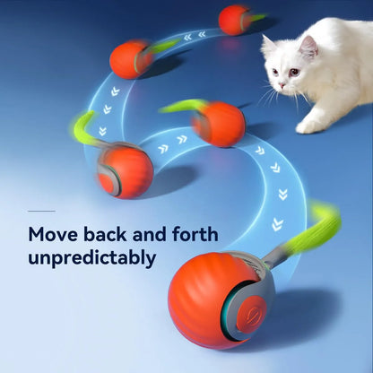 Luxora Interactive Rechargeable Cat Toy Ball for Fun