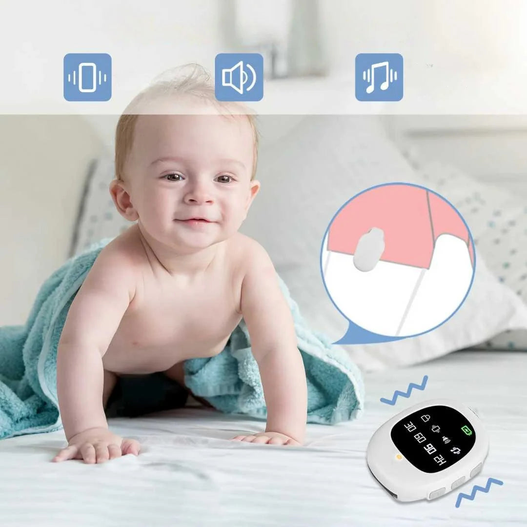 Royallure Bedwetting Alarm for Kids – Vibration Sensor, Sound & Light Alerts, Deep-Sleeper Ready