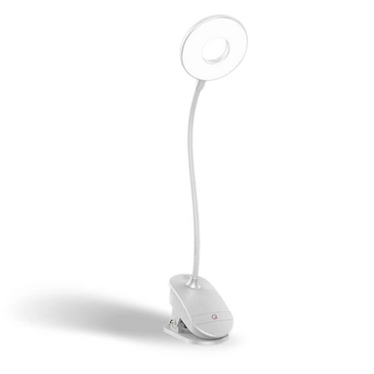 RoyaleGlow Wireless Table Clip Desk Lamp - Eye Care LED Light