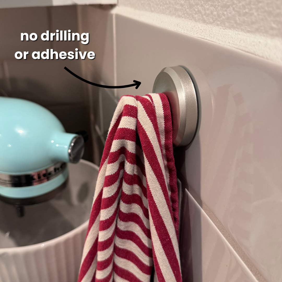 Luxora Instant Grip Suction Hooks for Easy Storage
