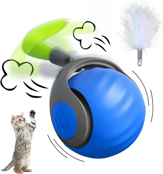 Luxora Interactive Rechargeable Cat Toy Ball for Fun