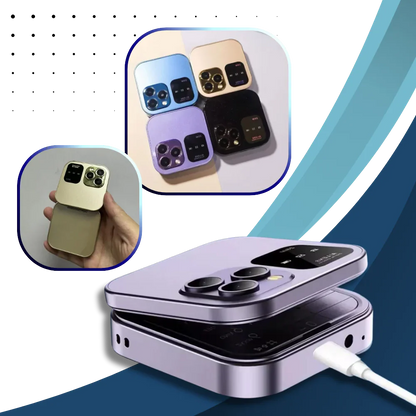Royaleva Dual Sim Small Folding Cell Phone Compact Design