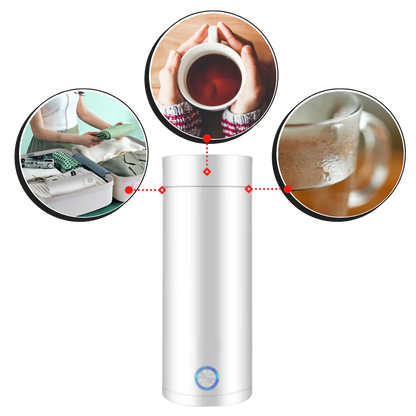Royaleva Portable Water Boiler 400ml for Travel and Home