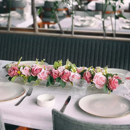Luxora Clear Acrylic Flower Vase for Stylish Arrangements