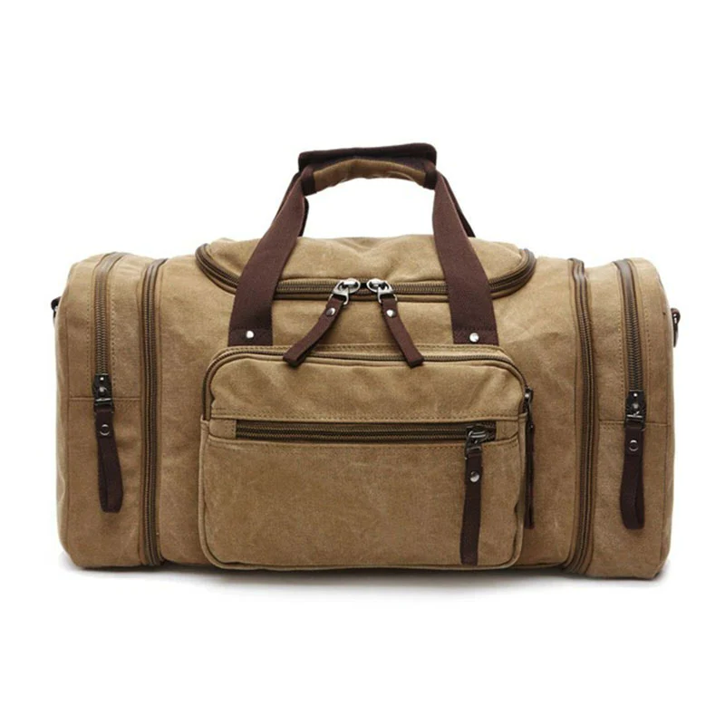 Luxora Large Capacity Canvas Travel Bag for All Essentials