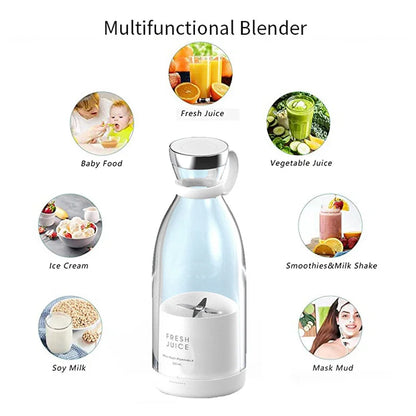 Royallure Portable Rechargeable Juice Blender – Personal Smoothie Maker for Travel, Gym & Office