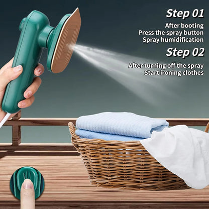Royaleva Compact Steam Iron for Travel and Home Use