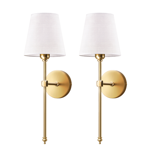 RoyaleGlow Elegant Wireless Wall Sconces for Stylish Lighting