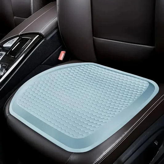 RoyaleGlow Car Seat Cushion with Breathable Cool Gel