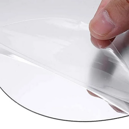 Luxora Adhesive Mirror | Oval Shape for Easy Installation