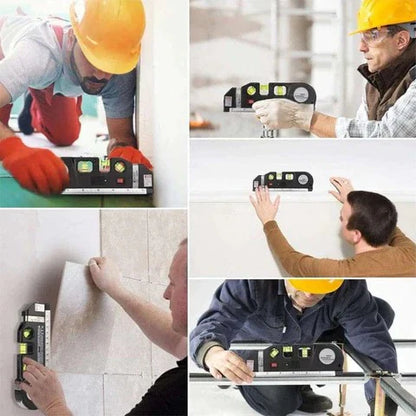 Luxora 4-in-1 Laser Measuring Device for Accurate Results