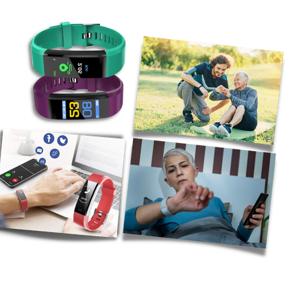 Luxora Senior Smartwatch with Health Tracking Features