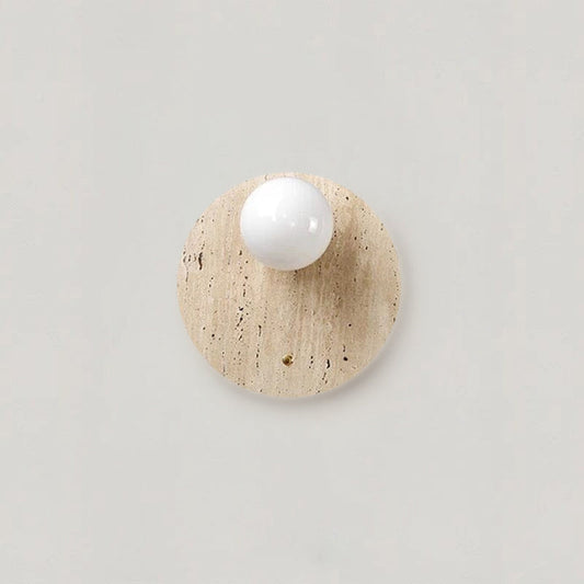 RoyaleGlow Asian Wabi Glow Lamps in Natural Marble