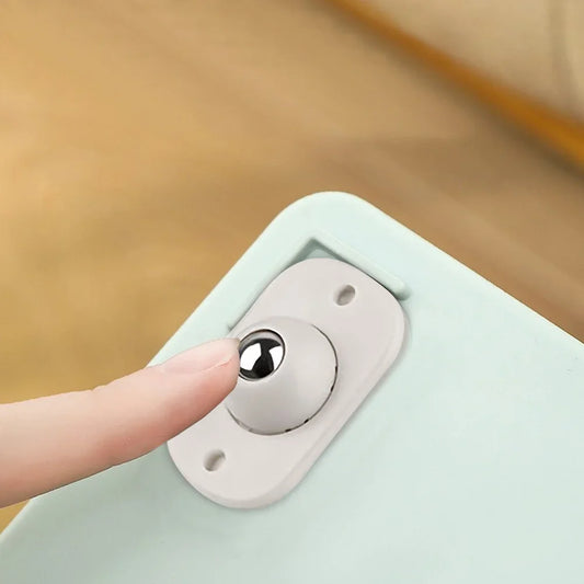 Royaleva SwiftMove Adhesive Rolling Casters for Easy Mobility and Storage Solutions
