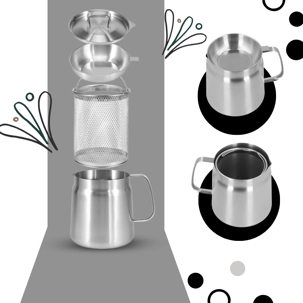 Luxora 2-in-1 Stainless Steel Deep Frying Pot for Easy Cooking
