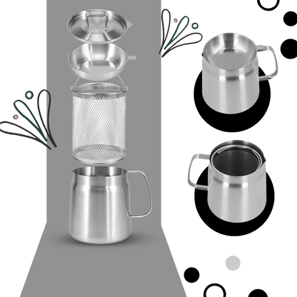 Luxora 2-in-1 Stainless Steel Deep Frying Pot for Easy Cooking