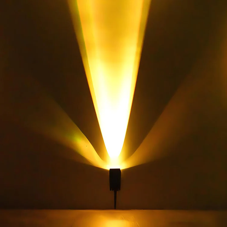 RoyaleGlow Waterproof LED Solar Multi-zoom Spot Light RGB