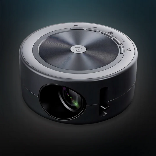 Royaleva Mini Portable Projector – Ultra HD for Home Cinema