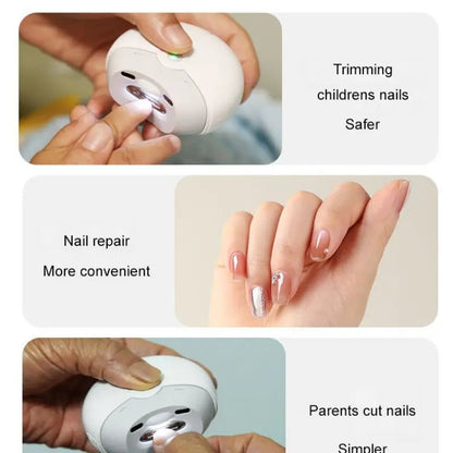 Royallure Electric Nail Trimmer Pro - Effortless Nail Grooming & Kid-Friendly Design