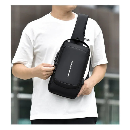 Royaleva Anti-Theft Crossbody Backpack with USB Charging