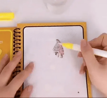 RoyaleGlow Magic Water Drawing Book for Creative Kids