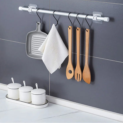 Royallure Tool-Free Curtain Clipper: Elegant & Adjustable Rod Holders