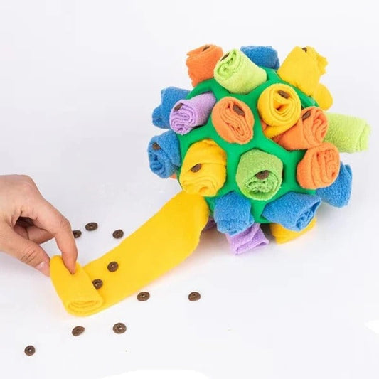 RoyaleGlow Snuffle Ball Dog Chew Toy for Fun Play