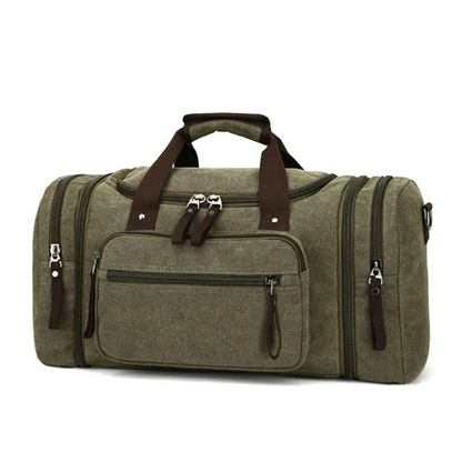 Luxora Large Capacity Canvas Travel Bag for All Essentials