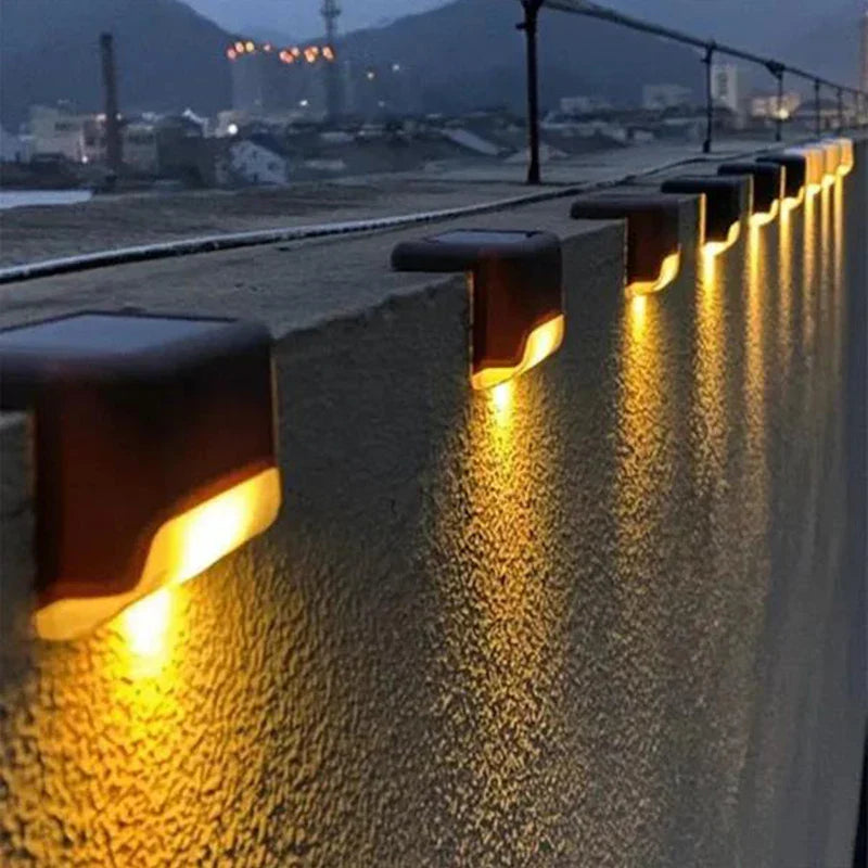  LuminGlow Solar Deck Lights – Eco-Friendly, Warm LED Lighting for Safe & Stylish Outdoor Spaces!
