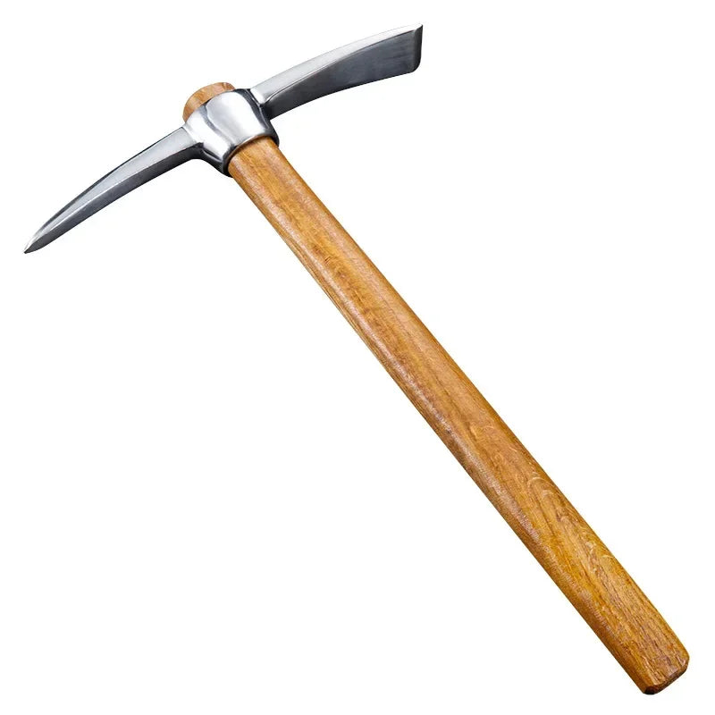 Royaleva Multi-Functional Garden Pickaxe - Durable Steel, Lightweight, Ergonomic Design for Ice Breaking and Excavation