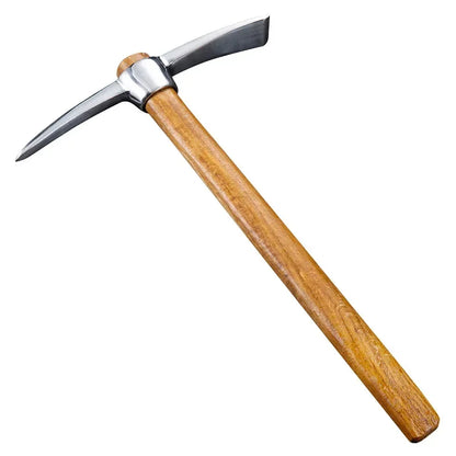 Royaleva Multi-Functional Garden Pickaxe - Durable Steel, Lightweight, Ergonomic Design for Ice Breaking and Excavation