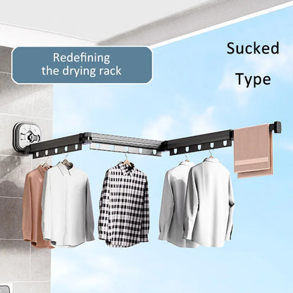 Royallure Retractable Wall-Mounted Laundry Drying Rack – Space-Saving Clothes Hanger with Easy Installation