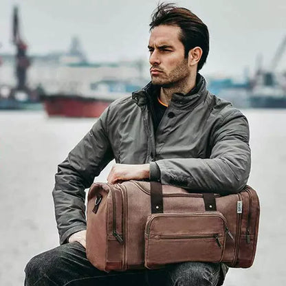 Luxora Large Capacity Canvas Travel Bag for All Essentials