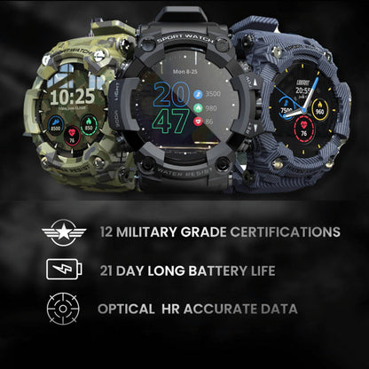 Royaleva Ultra Tough Smartwatch for Adventure and Fitness