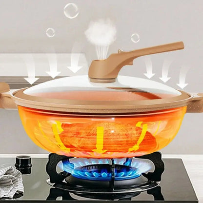 Luxora Ultimate Wok Cooker for Fast Healthy Meals