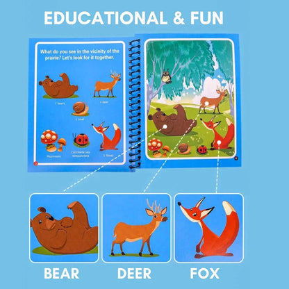 RoyaleGlow Magic Water Drawing Book for Creative Kids