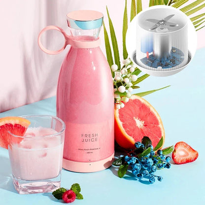 Royallure Portable Rechargeable Juice Blender – Personal Smoothie Maker for Travel, Gym & Office