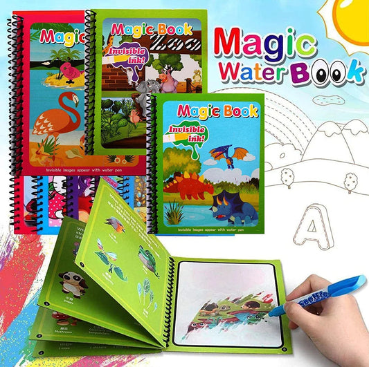RoyaleGlow Magic Water Drawing Book for Creative Kids