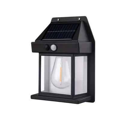 RoyaleGlow Dimmable Solar Sconce: Elegant Outdoor Lighting Solution