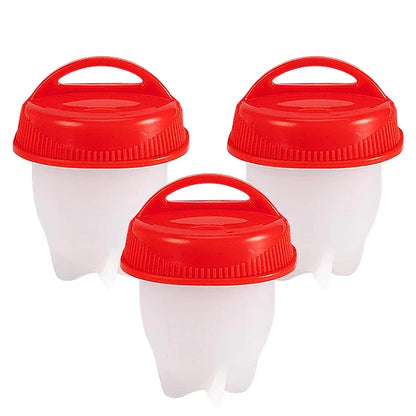 Royallure Silicone Poached Egg Pods - Nonstick, BPA-Free, Quick & Easy Cooking
