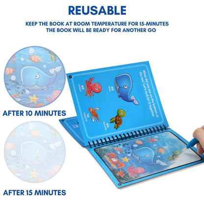 RoyaleGlow Magic Water Drawing Book for Creative Kids