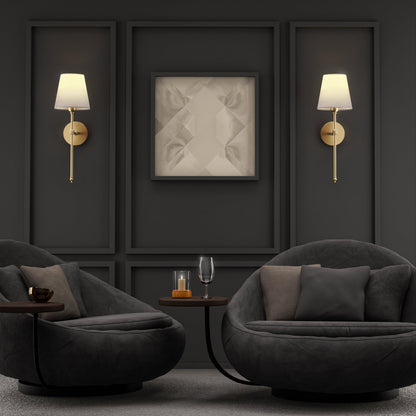 RoyaleGlow Elegant Wireless Wall Sconces for Stylish Lighting