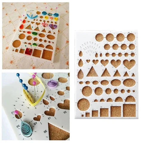 Luxora DIY Paper Quilling Template for Creative Crafts
