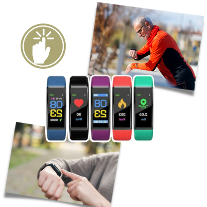 Luxora Senior Smartwatch with Health Tracking Features