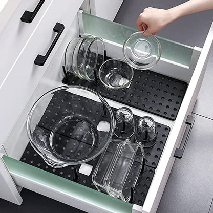 Royaleva Easy Adjustable Drain Rack for Kitchen Organization