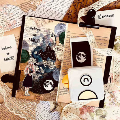 LuxRoyale Pocket Inkless Printer for Instant Photos