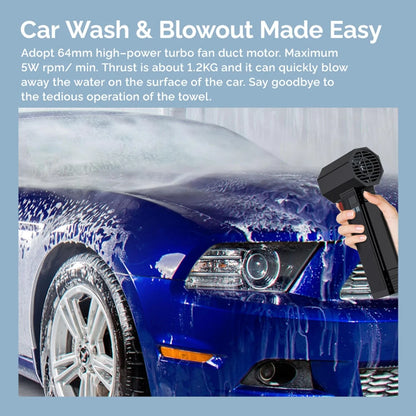 Royaleva Turbo Clean Cordless Air Blower for Easy Cleaning